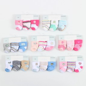 婴儿袜工厂-可定制3D卡通防滑有机棉