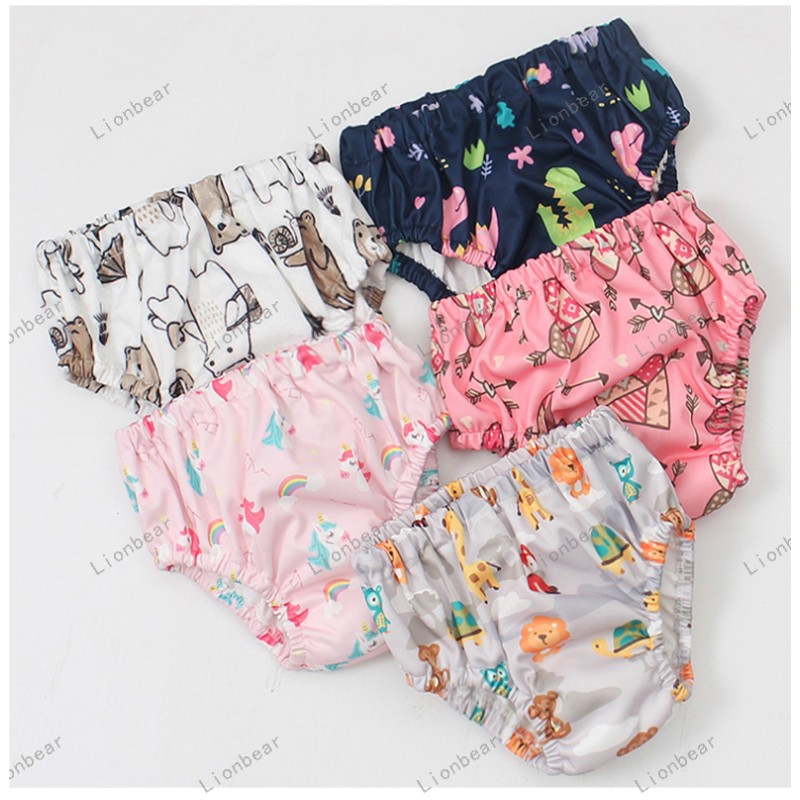 游泳尿裤供应商-可重复使用印花防水训练