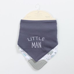 硅胶围嘴供应商-食品级可调节OEM印花