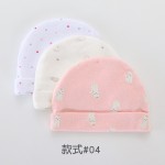 婴儿帽生产厂家-可定制logo3件柔软棉质套装