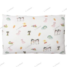 竹纤维枕头供应商-韩版可拆卸可水洗动物编织