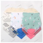 婴儿喂养套装生产厂家-3件三角巾牙胶