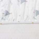 床单套装工厂-柔软竹纤维氨纶编织婴儿床