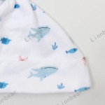 婴儿针织帽供应商-男女通用柔软棉质刺绣图案