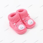 婴儿靴生产厂家-棉质钩编手工学步鞋