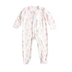 婴儿服装供应商-可定制印花有机竹纤维连体衣