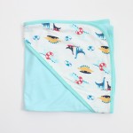 婴儿被供应商-素色花卉棉纱睡眠