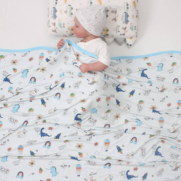 睡眠毯生产厂家-竹纤维被婴儿床上用品