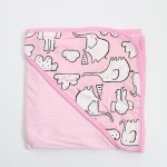 婴儿被供应商-素色花卉棉纱睡眠