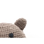 儿童冬季套装生产厂家-柔软温暖羊毛针织帽彩色