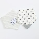 硅胶围嘴供应商-食品级可调节OEM印花