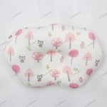 婴儿枕头生产厂家-卡通防滚造型柔软棉质