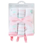 婴儿毛巾工厂-动物印花棉纱洗涤衣物