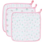 婴儿毛巾工厂-动物印花棉纱洗涤衣物