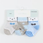 婴儿袜供应商-有机棉中性色过膝