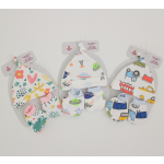 婴儿套装工厂-韩版纯棉帽鞋礼盒套装