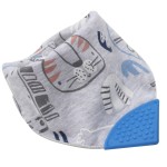 新生儿喂养套装工厂-柔软棉纱围嘴三角巾