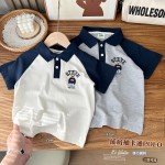 T恤工厂-彩色圆点印花凉爽薄款白T