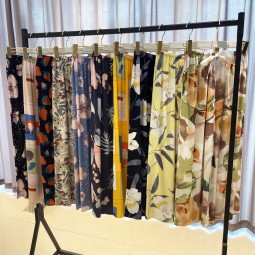 睡衣套装供应商-纯色雏菊短裤两件套