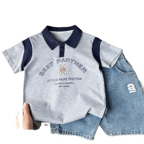 Denim Set Manufacturer - Summer Washed Versatile Three-piece