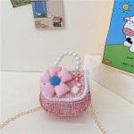 肩包生产厂家-甜美蝴蝶结爱心2024新款女童