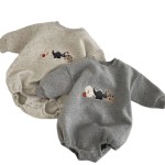 儿童服装工厂-格子毛绒西部风格外套