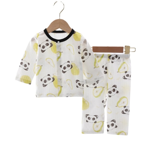 婴儿连体衣工厂-纯棉夏季薄款爬服