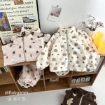 校服工厂-三层保暖棉女童夹克