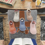 婴儿袜工厂-可爱动物冬季精梳棉加厚