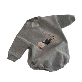 Climbing Suit Supplier - Summer One-Body Thin Cotton Snap Button