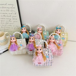 手袋供应商-可爱兔子熊链斜跨