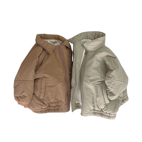 婴儿毛衣生产厂家-棉纱针织连帽连体衣