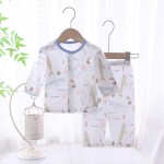 婴儿连体衣工厂-纯棉夏季薄款爬服