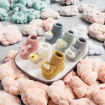 女童鞋生产厂家-黑色皮革浅口蝴蝶结公主