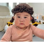 保暖帽供应商-冬季针织羊毛婴儿拍照道具