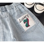 Polo衫工厂-儿童撞色印花卡通上衣