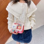 斜挎包供应商-迷你珍珠链公主小方