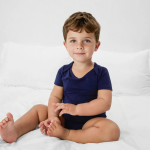 婴儿连体衣厂家-代工定制短袖舒适竹纤维莱赛尔面料