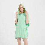 女士睡衣套装供应商-批发定制印花加大码柔软莱赛尔舒适