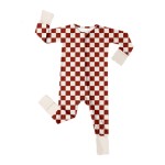 新生儿连体衣供应商-定制有机竹纤维可转换拉链连体衣儿童睡衣