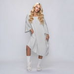 女士睡眠T恤供应商-工厂批发春季针织超大码豪华