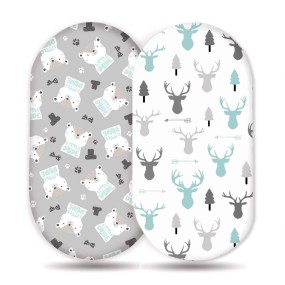 婴儿床单供应商-定制透气有机棉合身罩套棉纱床单