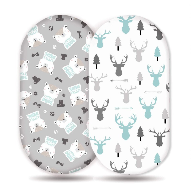 婴儿床单供应商-定制透气有机棉合身罩套棉纱床单