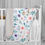 绒面婴儿毯厂家-定制聚酯纤维米奇点丝绒柔软新生儿