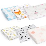 棉纱襁褓工厂-批发现货罩套2层棉竹纤维面料包裹