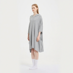 女士睡眠T恤工厂-代工定制柔软加大码短袖睡衣配口袋