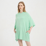 女士睡衣套装供应商-批发定制印花加大码柔软莱赛尔舒适