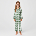 圣诞睡衣套装厂家-批发情侣家庭儿童柔软配套竹纤维