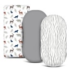 婴儿床垫保护罩厂家-定制印花高品质防水竹纤维