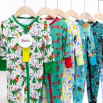 婴儿睡袋连体衣工厂-定制印花竹纤维拉链连脚幼儿睡衣